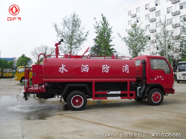 東風小霸王社區消防灑水車